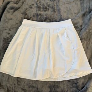 J. Crew White Circle Skirt